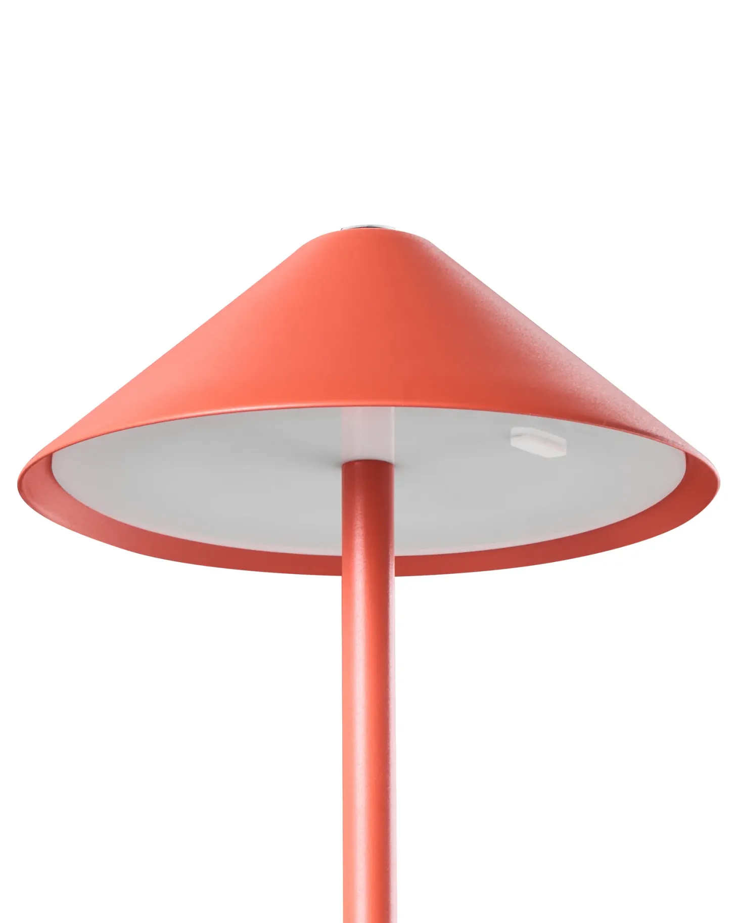 Bezprzewodowa lampa stołowa LED MODJO Ze ściemniaczem Metal Czerwony