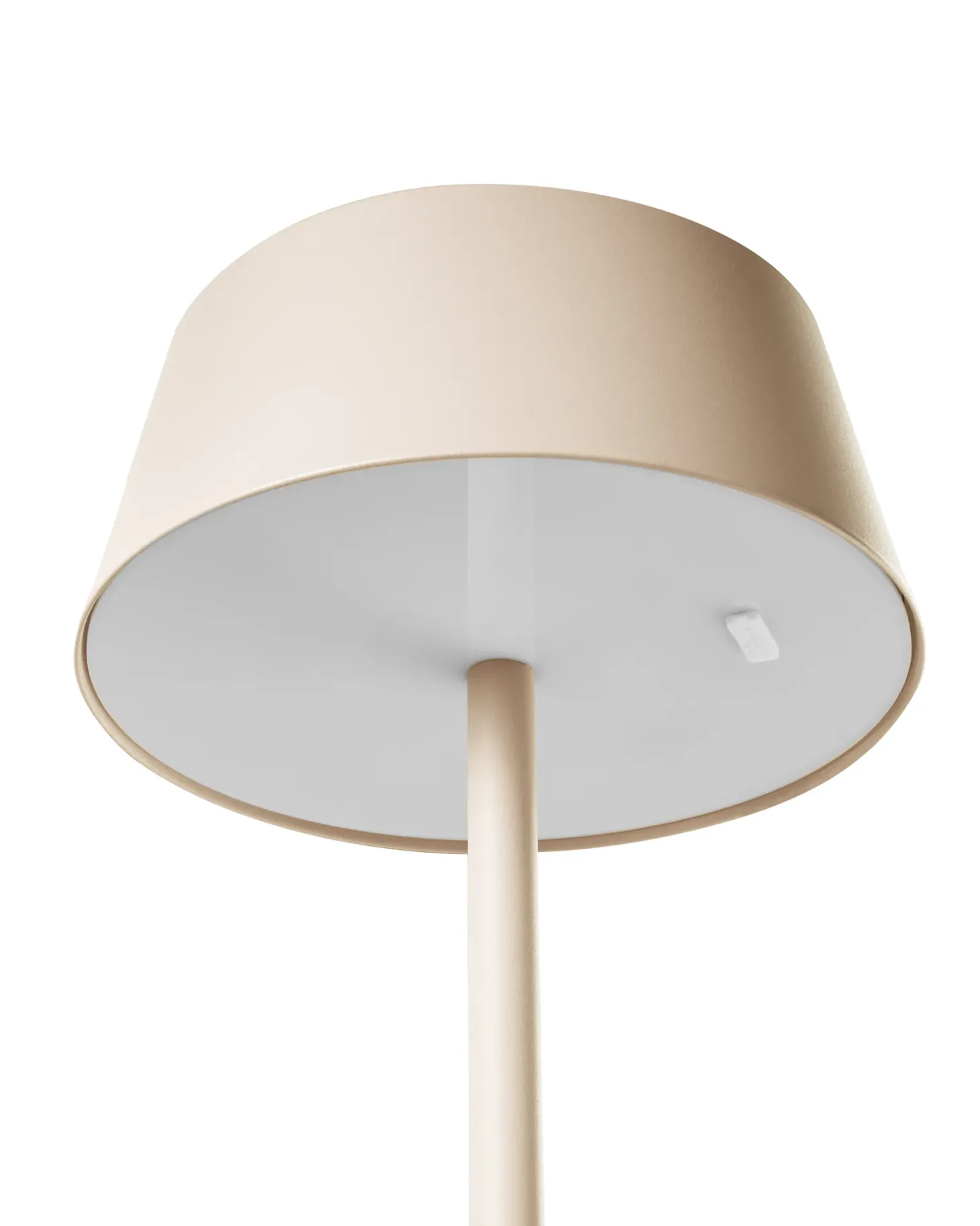 Bezprzewodowa lampa stołowa LED GUDER Ze ściemniaczem Metal Beżowy