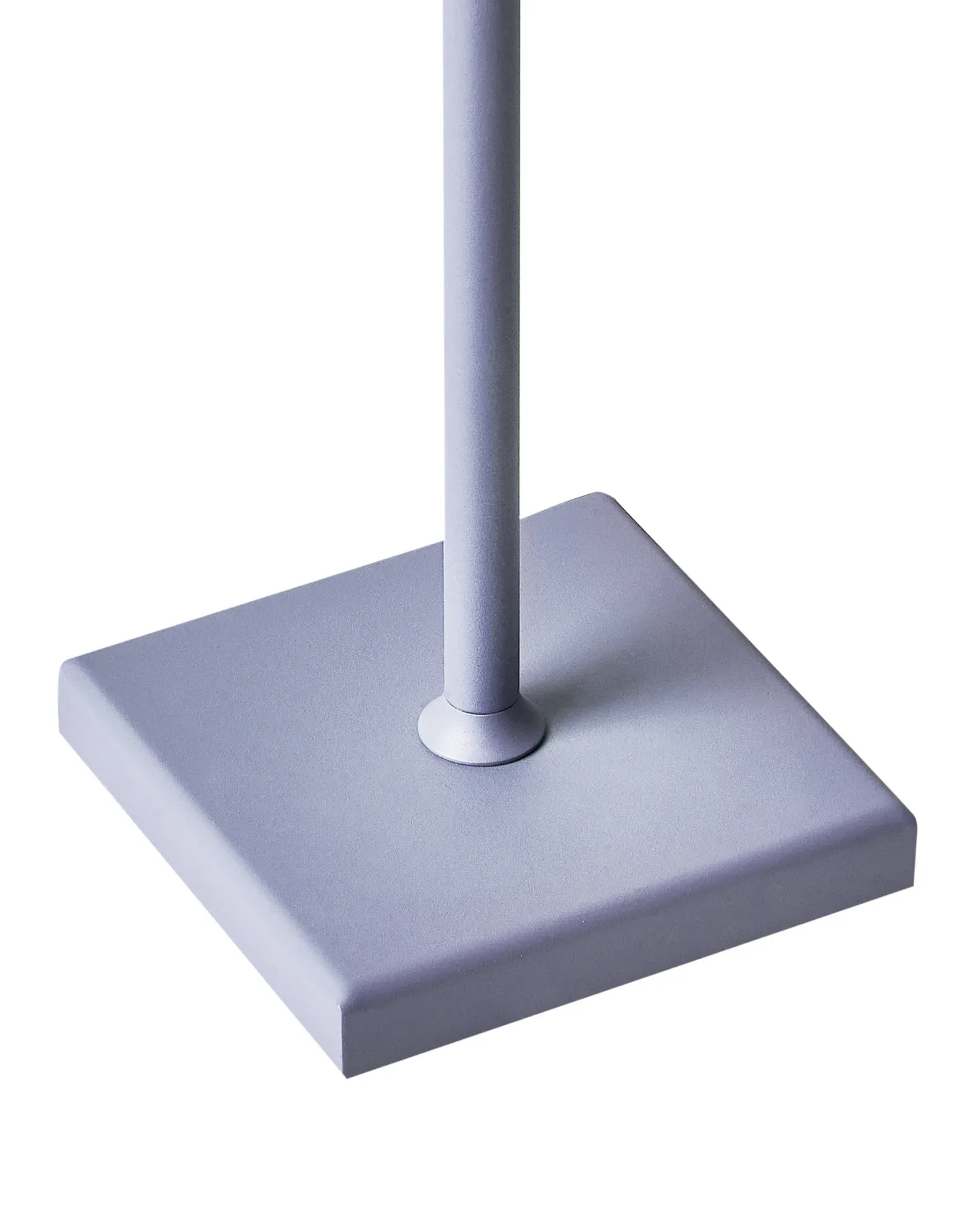 Bezprzewodowa lampa stołowa LED BACEIRO Metal Jasnofioletowy
