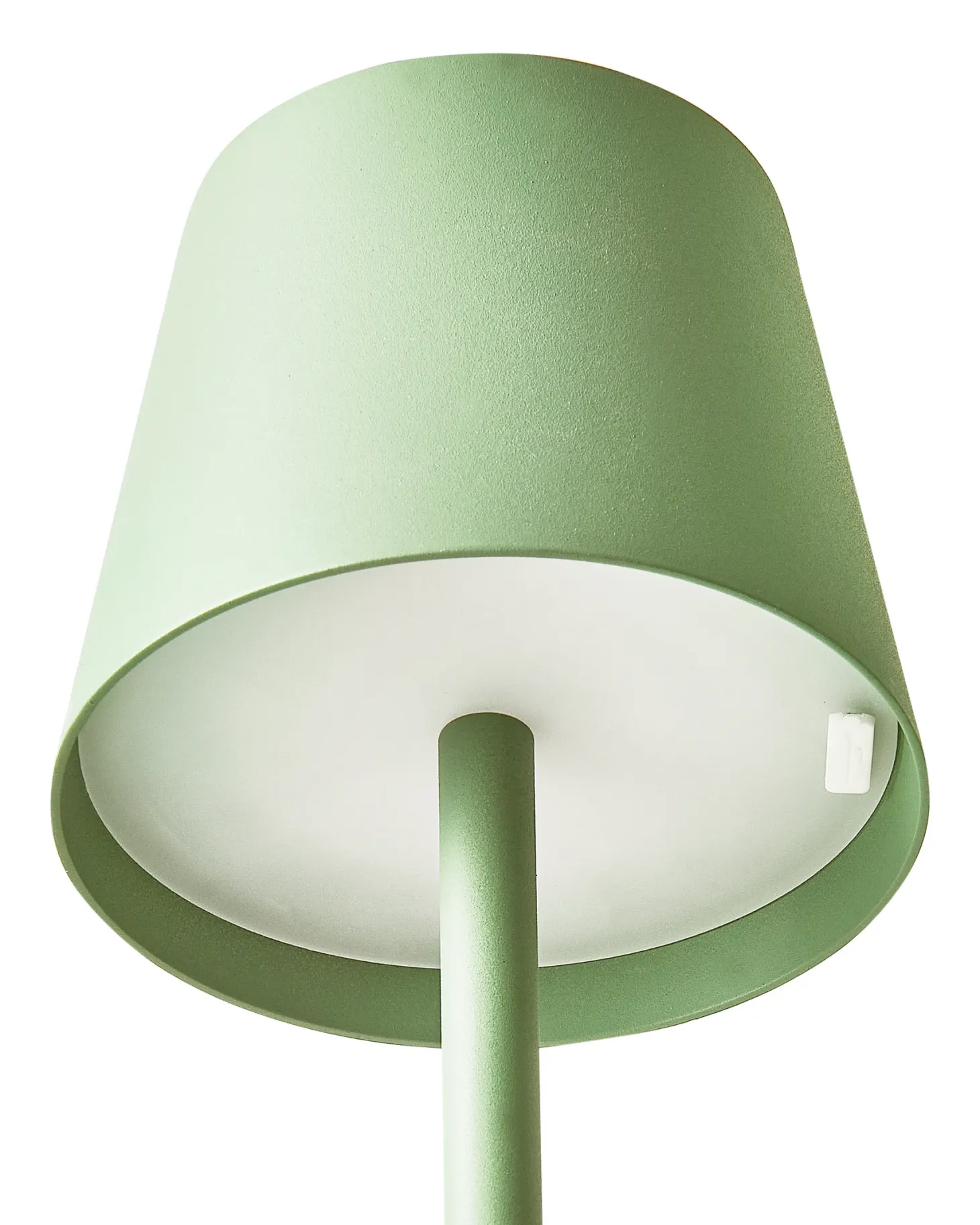 Bezprzewodowa lampa stołowa LED BACEIRO Metal Jasnozielony