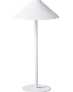 Bezprzewodowa lampa stołowa LED FRANCOLI Ze ściemniaczem Metal Biały