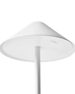 Bezprzewodowa lampa stołowa LED FRANCOLI Ze ściemniaczem Metal Biały