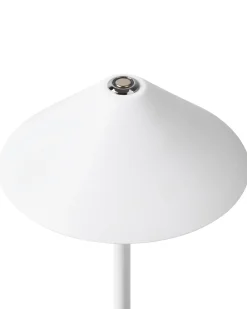 Bezprzewodowa lampa stołowa LED FRANCOLI Ze ściemniaczem Metal Biały