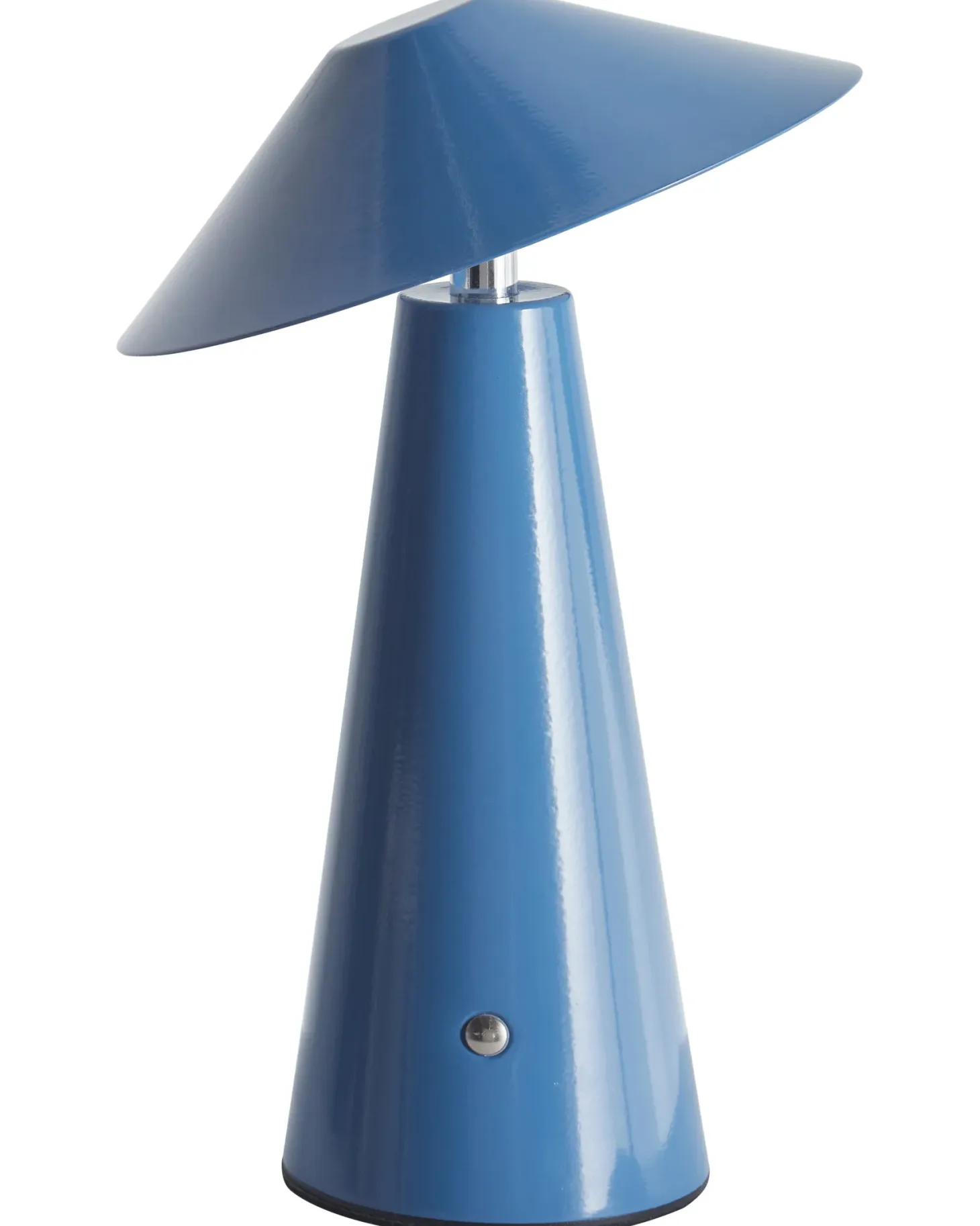 Bezprzewodowa lampa stołowa LED APAYAO Ze ściemniaczem Metal Niebieski