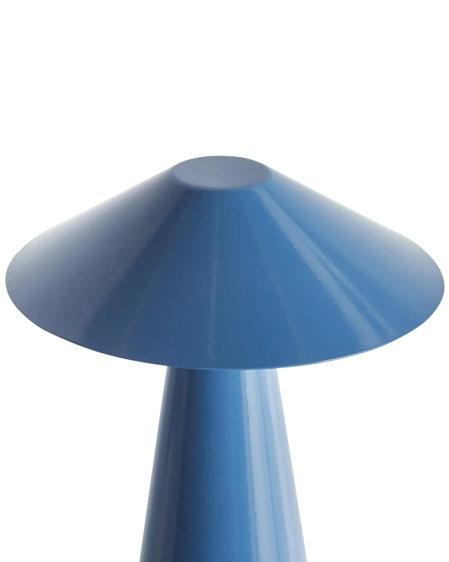 Bezprzewodowa lampa stołowa LED APAYAO Ze ściemniaczem Metal Niebieski