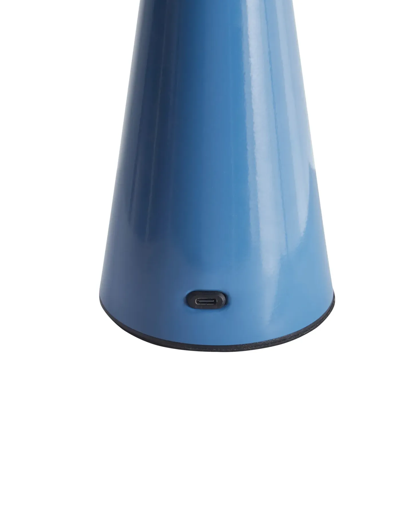 Bezprzewodowa lampa stołowa LED APAYAO Ze ściemniaczem Metal Niebieski