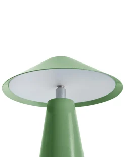 Bezprzewodowa lampa stołowa LED APAYAO Ze ściemniaczem Metal Zielony
