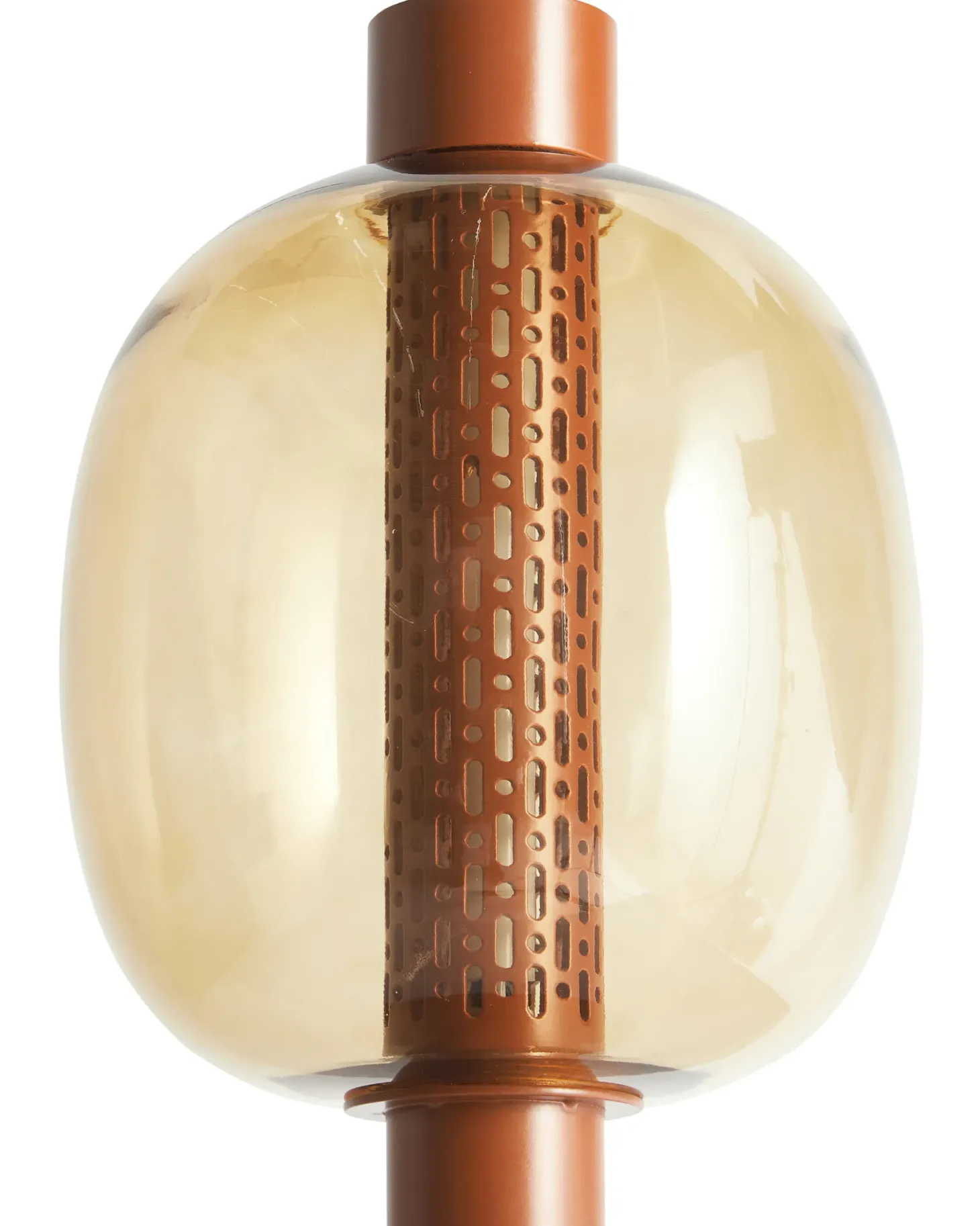 Bezprzewodowa lampa stołowa LED PULANGI Ze ściemniaczem Metal Brązowy