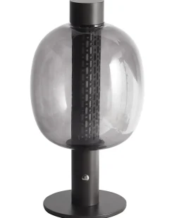 Bezprzewodowa lampa stołowa LED PULANGI Ze ściemniaczem Metal Czarny