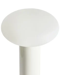 Bezprzewodowa lampa stołowa LED BUAYAN Ze ściemniaczem Metal Biały