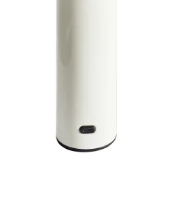 Bezprzewodowa lampa stołowa LED BUAYAN Ze ściemniaczem Metal Biały