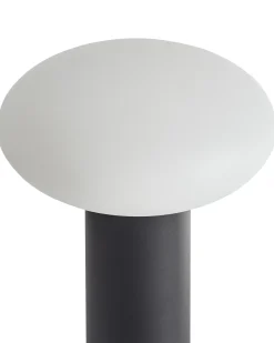Bezprzewodowa lampa stołowa LED BUAYAN Ze ściemniaczem Metal Czarny