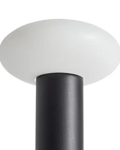 Bezprzewodowa lampa stołowa LED BUAYAN Ze ściemniaczem Metal Czarny