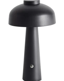 Bezprzewodowa lampa stołowa LED AGUSAN Ze ściemniaczem Metal Czarny