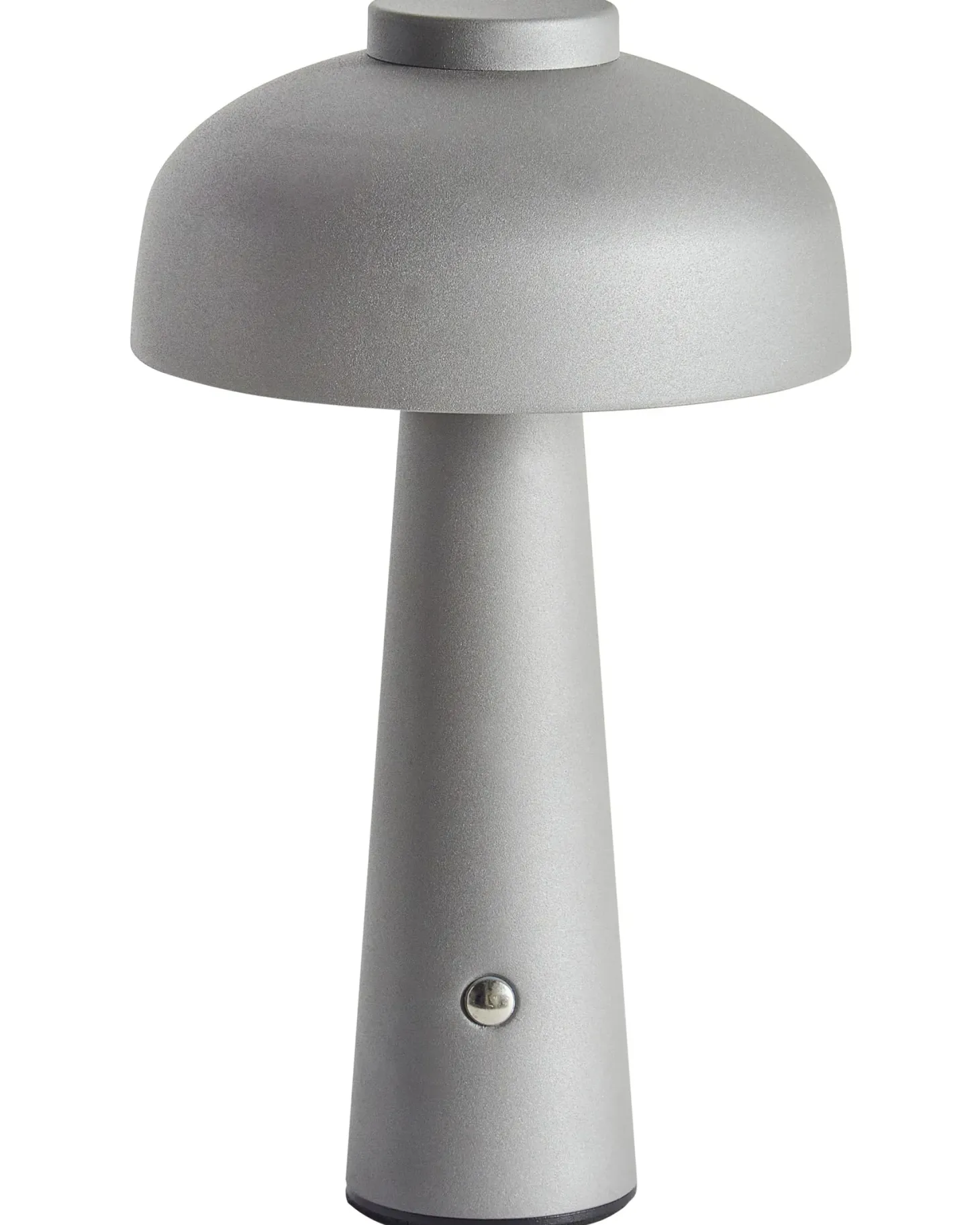 Bezprzewodowa lampa stołowa LED AGUSAN Ze ściemniaczem Metal Szary