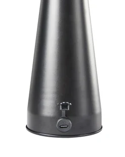 Bezprzewodowa lampa stołowa LED BOCONO Ze ściemniaczem Metal Czarny