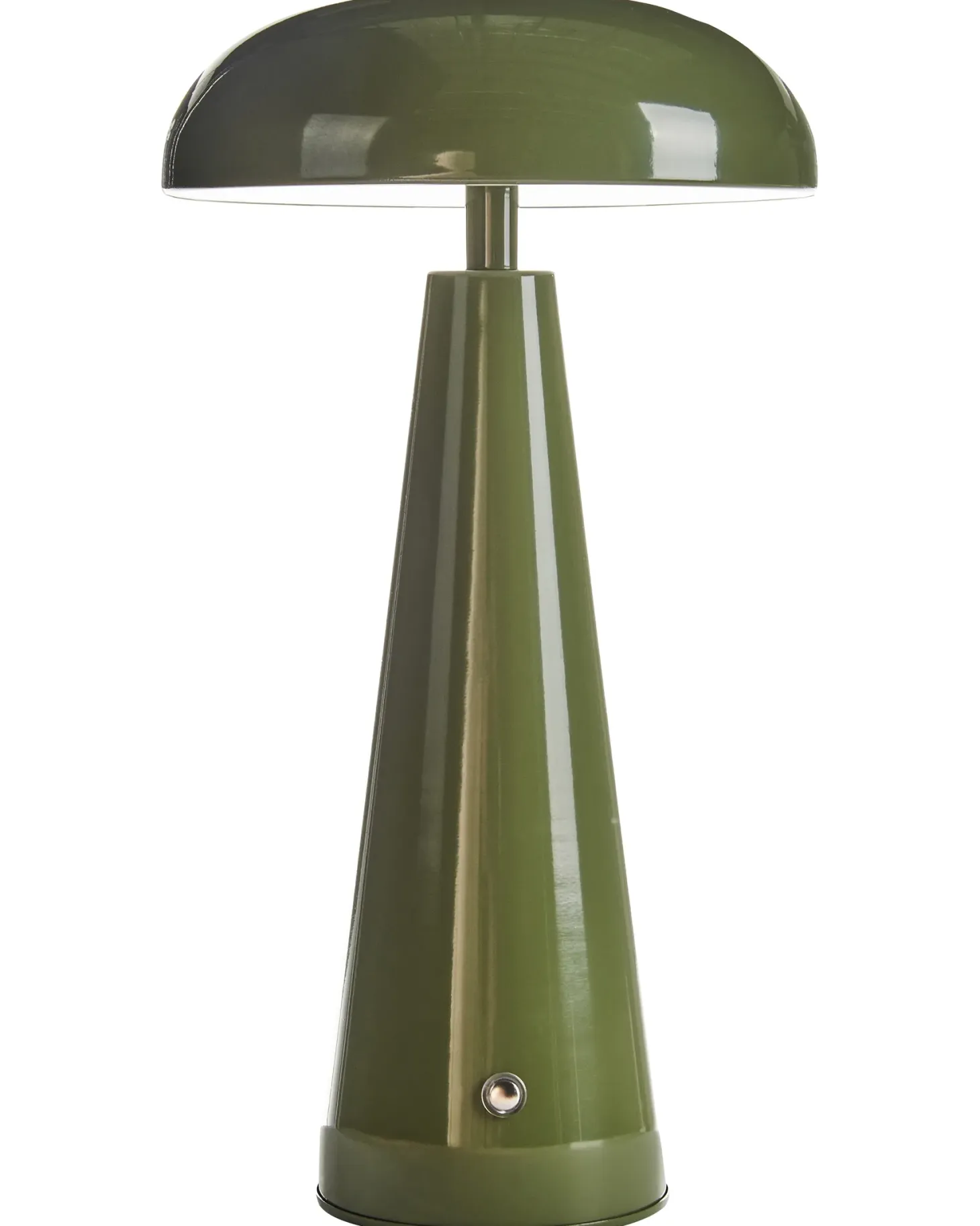 Bezprzewodowa lampa stołowa LED BOCONO Ze ściemniaczem Metal Zielony