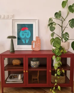 Bezprzewodowa lampa stołowa LED BOCONO Ze ściemniaczem Metal Zielony