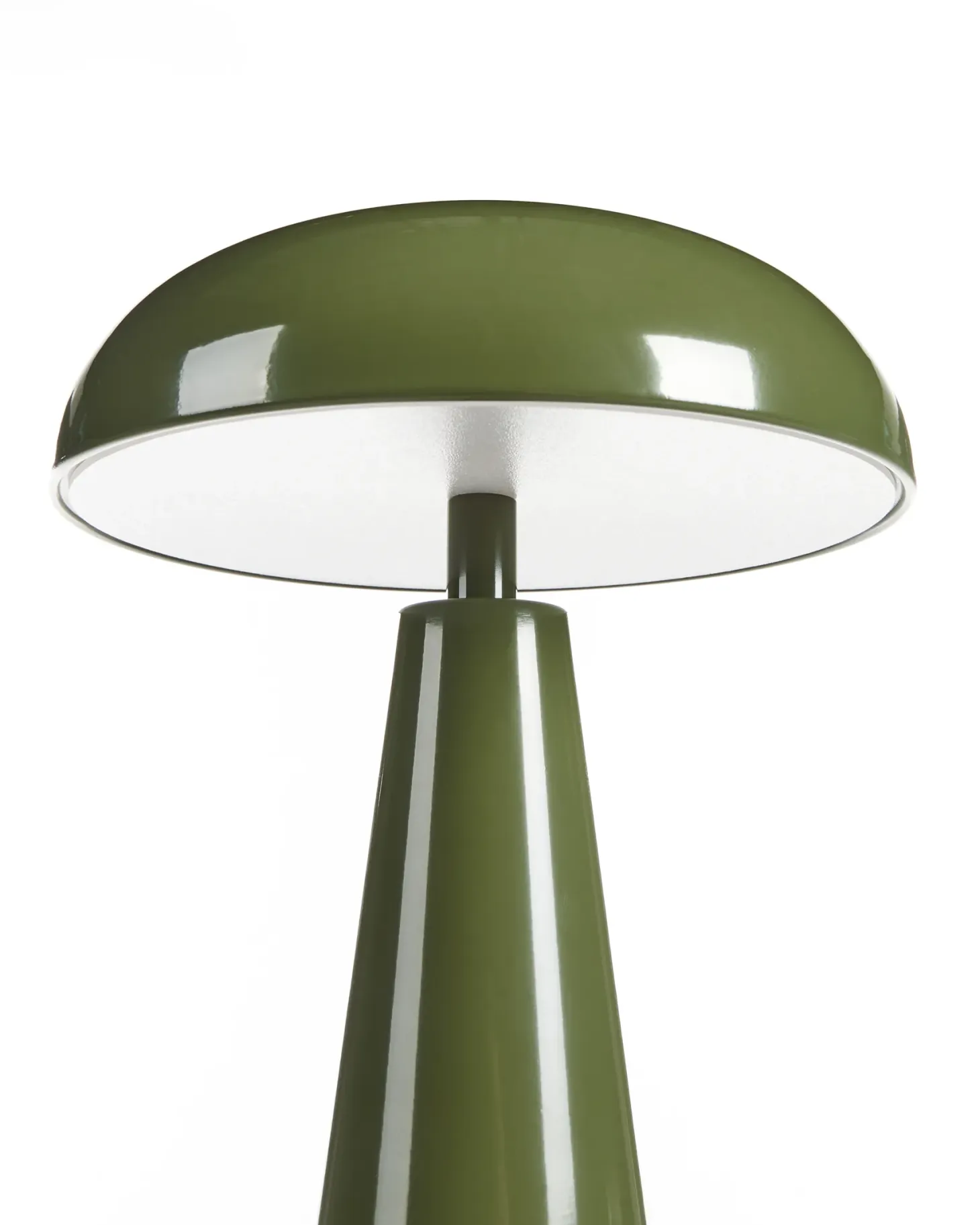 Bezprzewodowa lampa stołowa LED BOCONO Ze ściemniaczem Metal Zielony