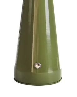 Bezprzewodowa lampa stołowa LED BOCONO Ze ściemniaczem Metal Zielony
