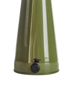 Bezprzewodowa lampa stołowa LED BOCONO Ze ściemniaczem Metal Zielony