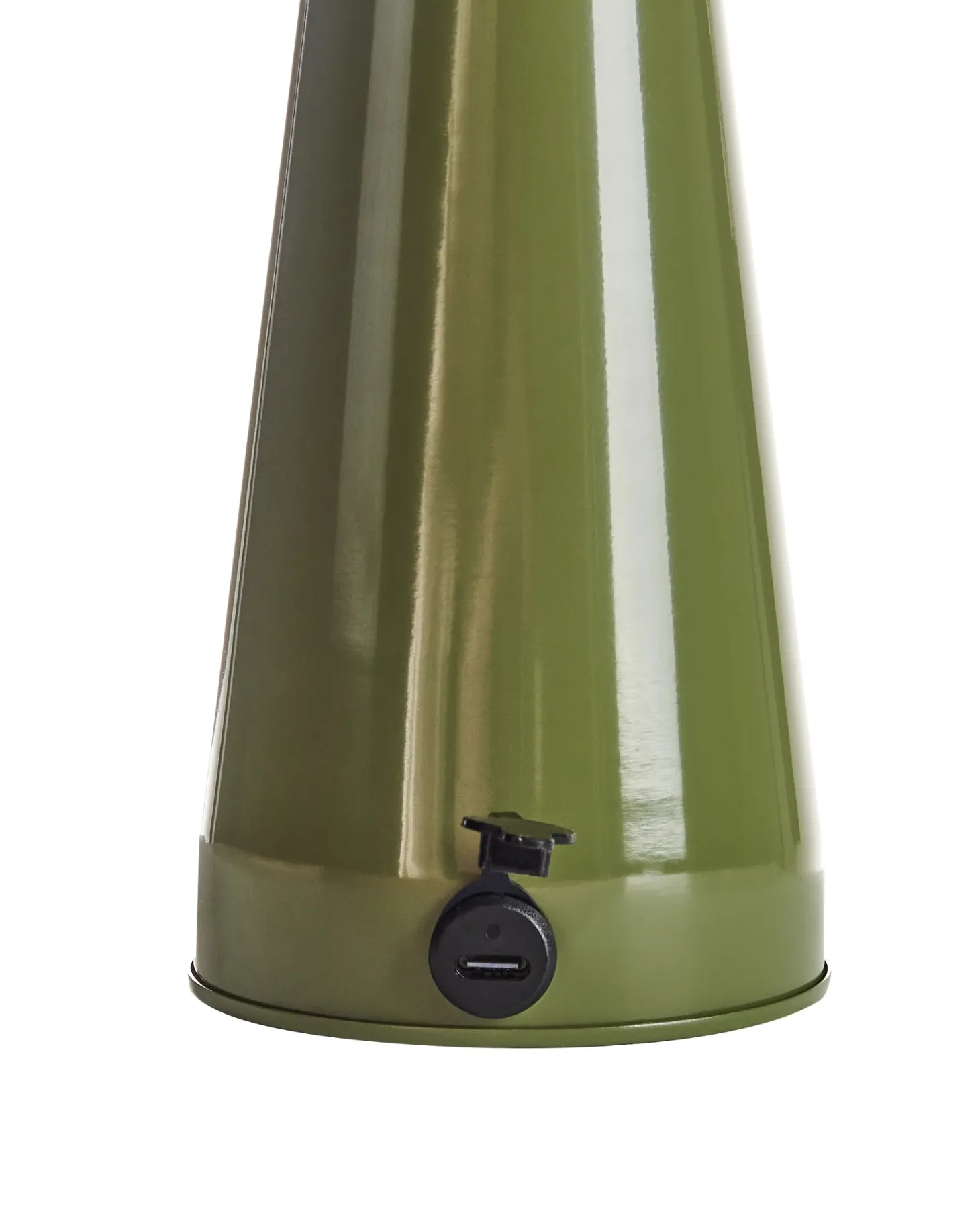 Bezprzewodowa lampa stołowa LED BOCONO Ze ściemniaczem Metal Zielony