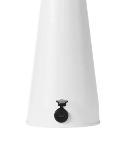 Bezprzewodowa lampa stołowa LED BOCONO Ze ściemniaczem Metal Biały