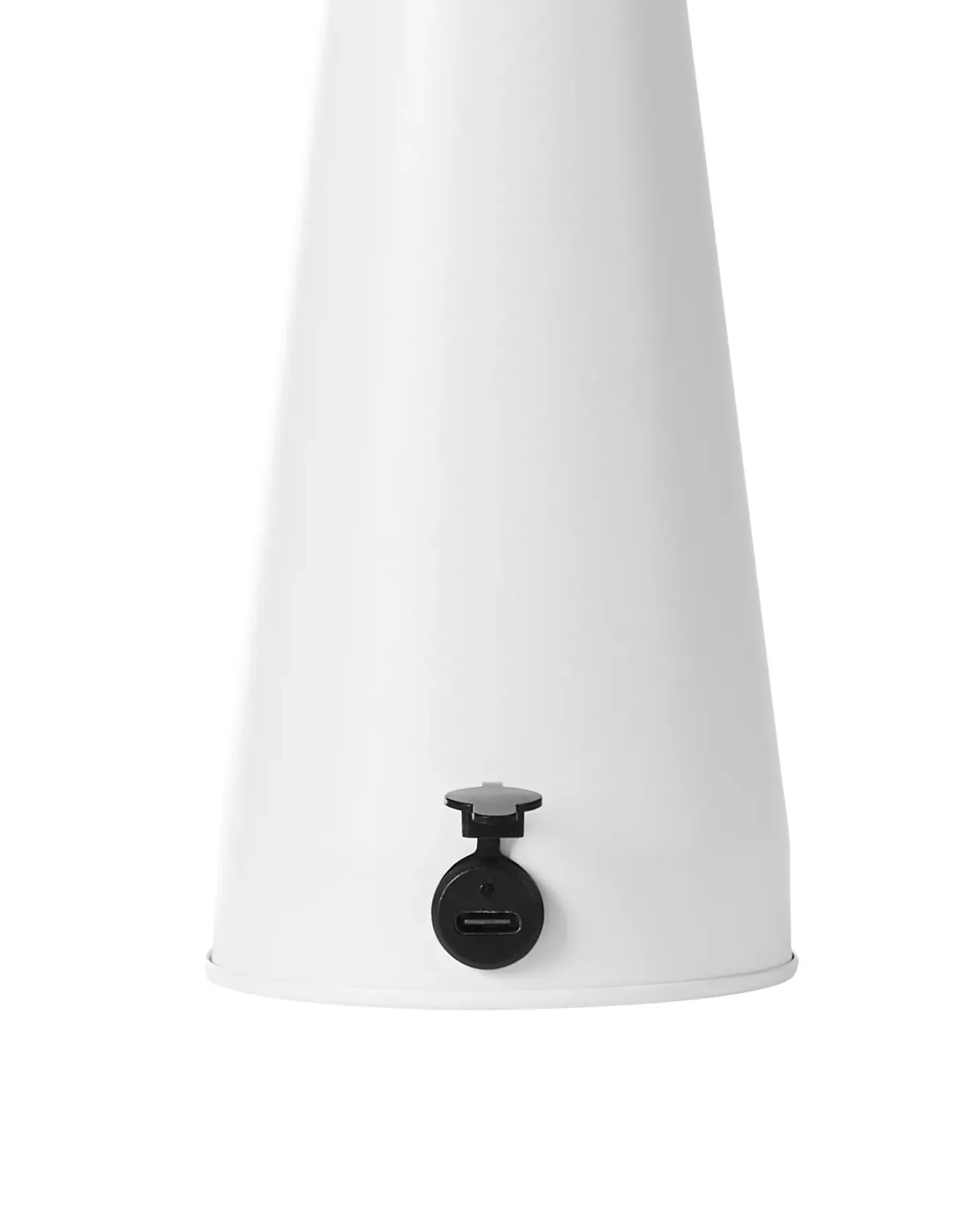 Bezprzewodowa lampa stołowa LED BOCONO Ze ściemniaczem Metal Biały
