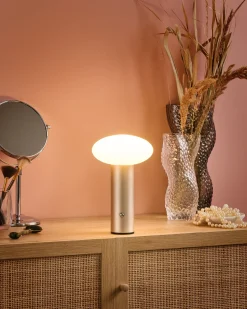 Bezprzewodowa lampa stołowa LED BUAYAN Ze ściemniaczem Metal Złoty