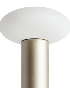 Bezprzewodowa lampa stołowa LED BUAYAN Ze ściemniaczem Metal Złoty