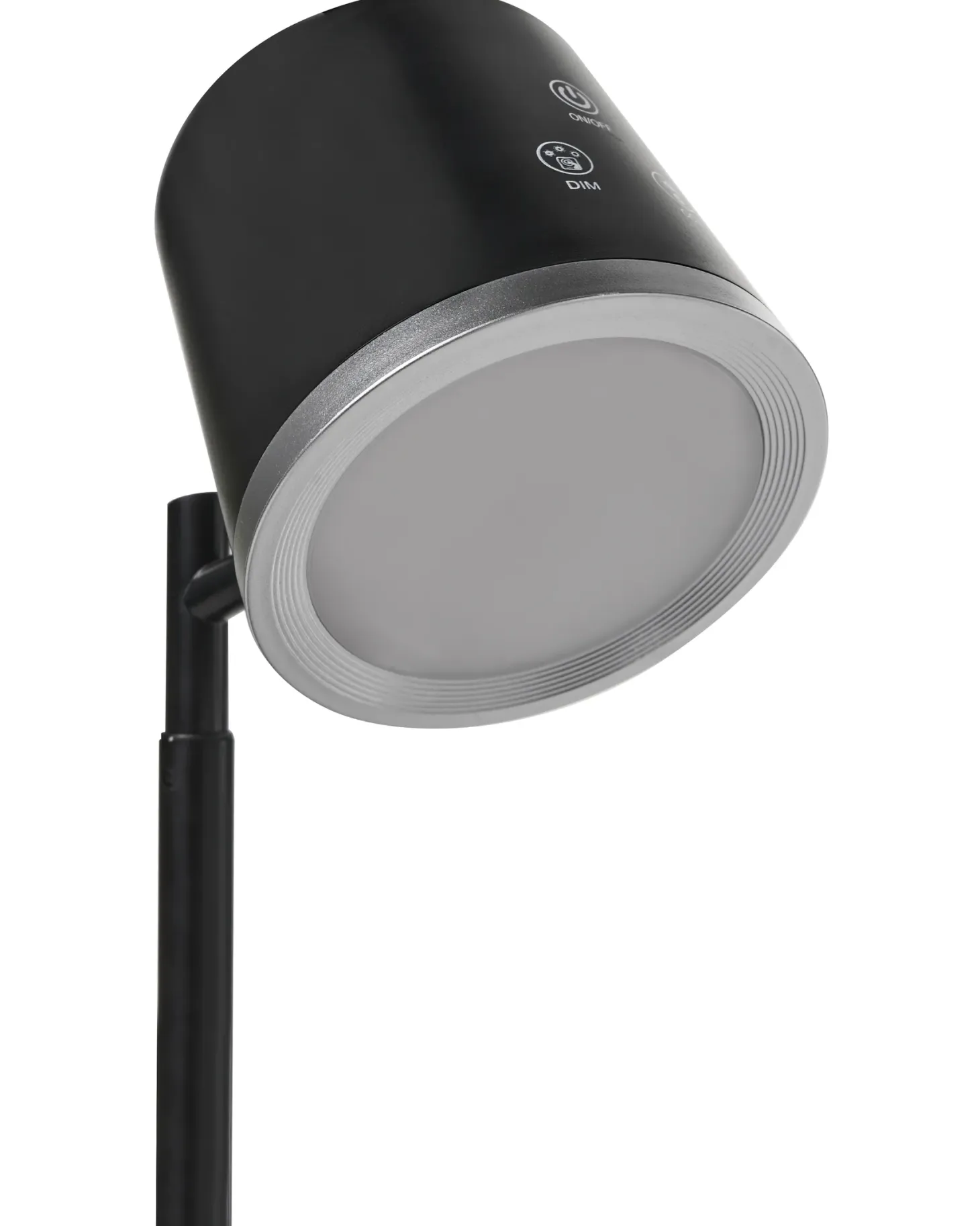 Bezprzewodowa lampa stołowa LED LIBRA Ze ściemniaczem Czarny