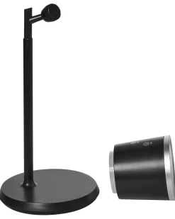 Bezprzewodowa lampa stołowa LED LIBRA Ze ściemniaczem Czarny