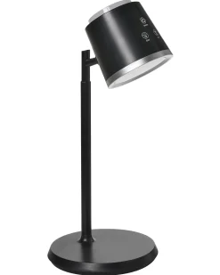 Bezprzewodowa lampa stołowa LED LIBRA Ze ściemniaczem Czarny