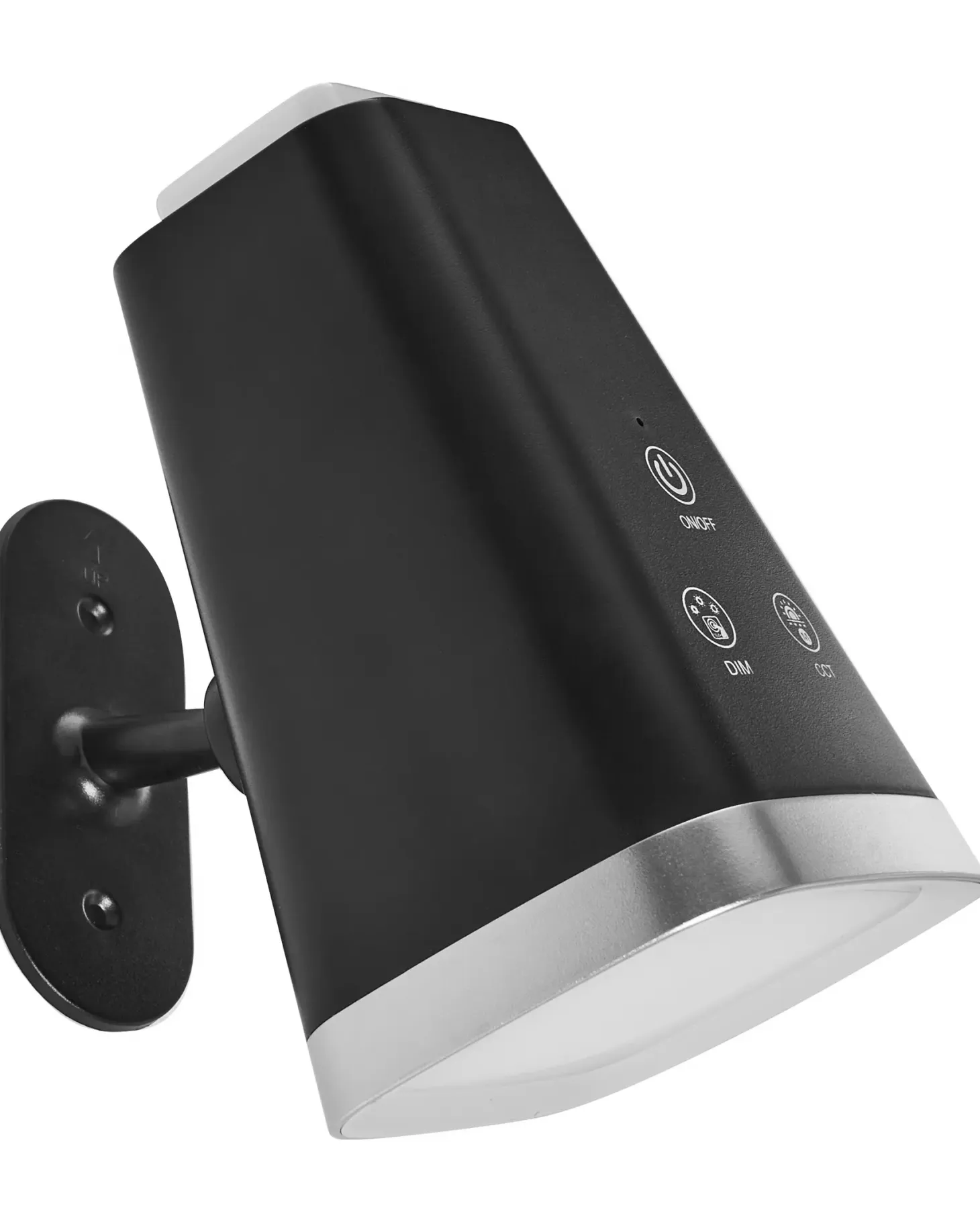 Bezprzewodowa lampa stołowa LED MUSCA Ze ściemniaczem Czarny