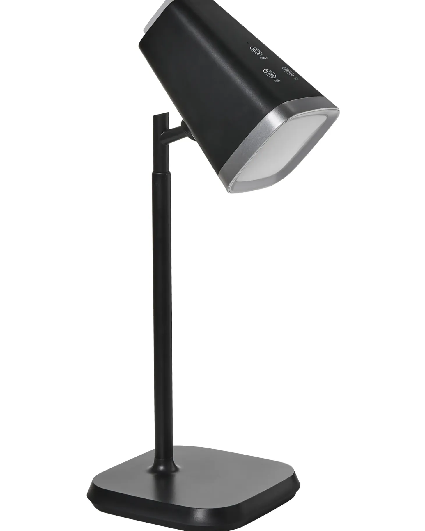 Bezprzewodowa lampa stołowa LED MUSCA Ze ściemniaczem Czarny