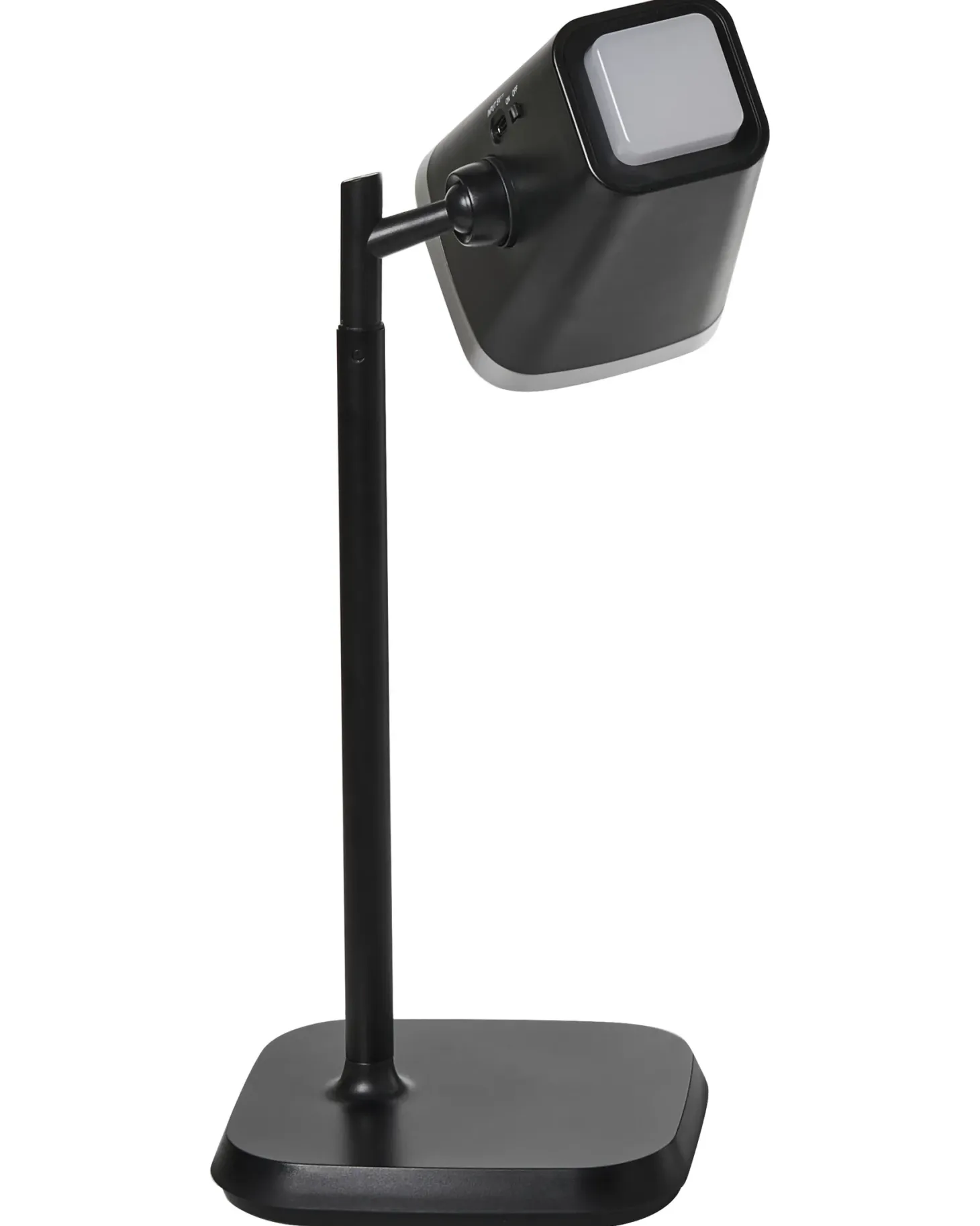 Bezprzewodowa lampa stołowa LED MUSCA Ze ściemniaczem Czarny