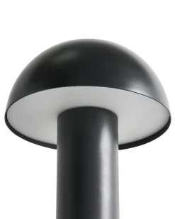 Bezprzewodowa lampa stołowa LED BOJO Ze ściemniaczem Metal Czarny