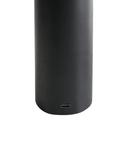Bezprzewodowa lampa stołowa LED BOJO Ze ściemniaczem Metal Czarny