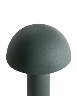 Bezprzewodowa lampa stołowa LED BOJO Ze ściemniaczem Metal Ciemnozielony