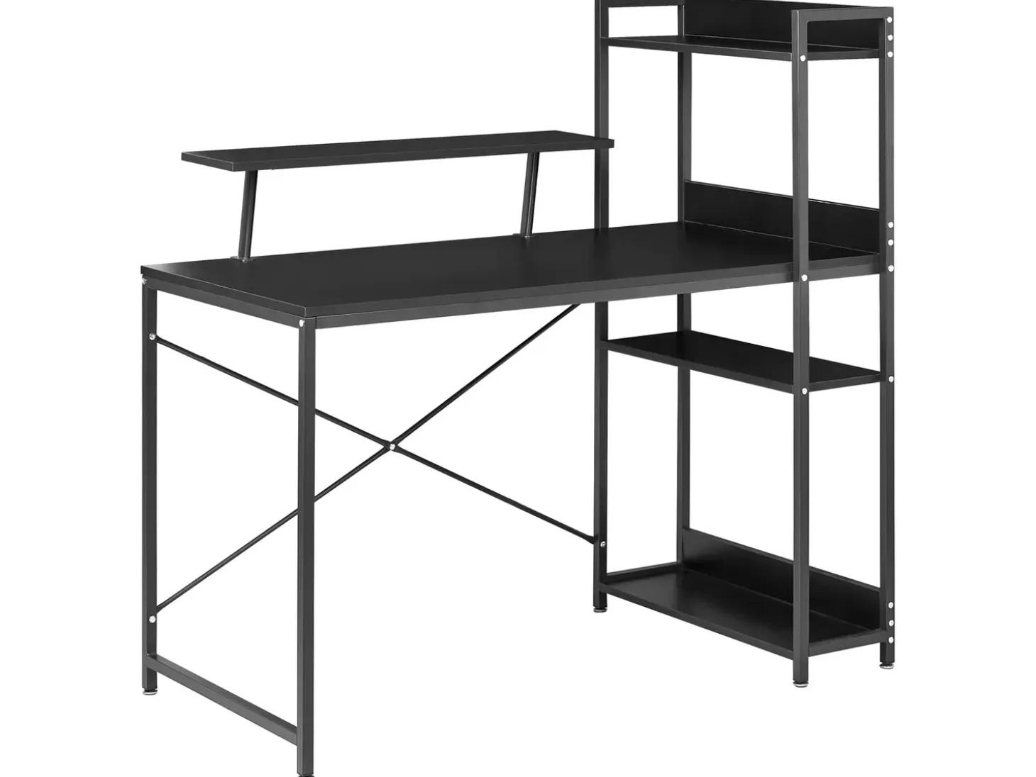 Best Biurko BILOXY 120 cm 64 cm z półkami Dzieci Wszystkie Biurka|Biurka Domowe