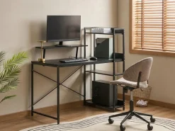 Best Biurko BILOXY 120 cm 64 cm z półkami Dzieci Wszystkie Biurka|Biurka Domowe