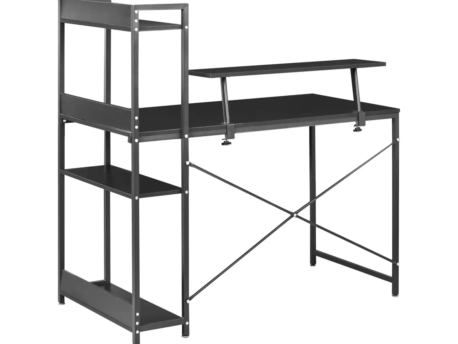 Best Biurko BILOXY 120 cm 64 cm z półkami Dzieci Wszystkie Biurka|Biurka Domowe