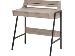 Outlet Biurko BROXTON Jasnobrązowy 77 cm 46 cm z szufladami Dzieci Biurka Domowe|Biurka Dla Dzieci