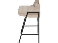 Outlet Biurko BROXTON Jasnobrązowy 77 cm 46 cm z szufladami Dzieci Biurka Domowe|Biurka Dla Dzieci