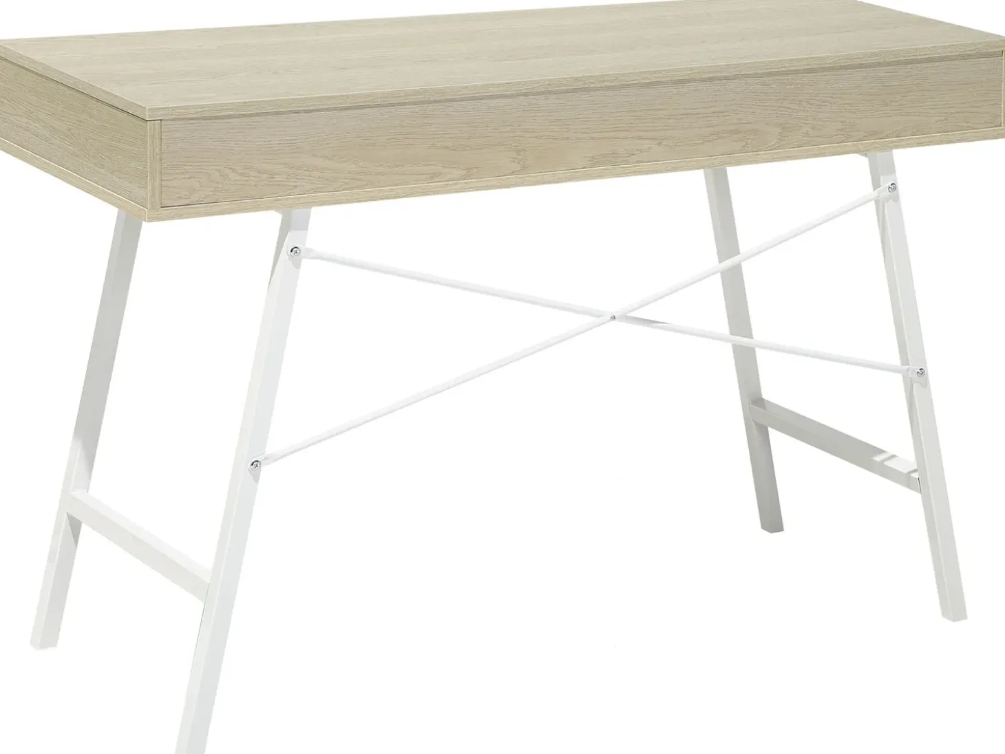 Best Biurko CLARITA Jasnobrązowy 120 cm 48 cm z szufladami Dzieci Biurka Domowe|Biurka Dla Dzieci