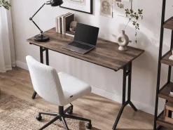 Online Biurko CREEK Ciemnobrązowy 120 cm 48 cm Dzieci Wszystkie Biurka|Biurka Domowe