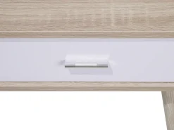 Outlet Biurko DEORA Jasnobrązowy 100 cm 48 cm z szufladami Dzieci Biurka Domowe|Biurka Dla Dzieci