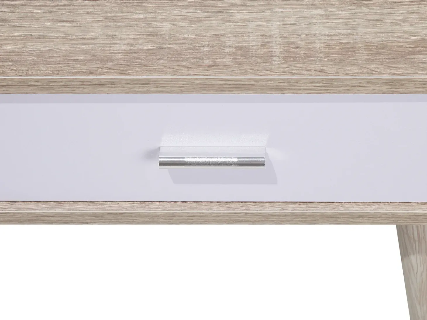 Outlet Biurko DEORA Jasnobrązowy 100 cm 48 cm z szufladami Dzieci Biurka Domowe|Biurka Dla Dzieci