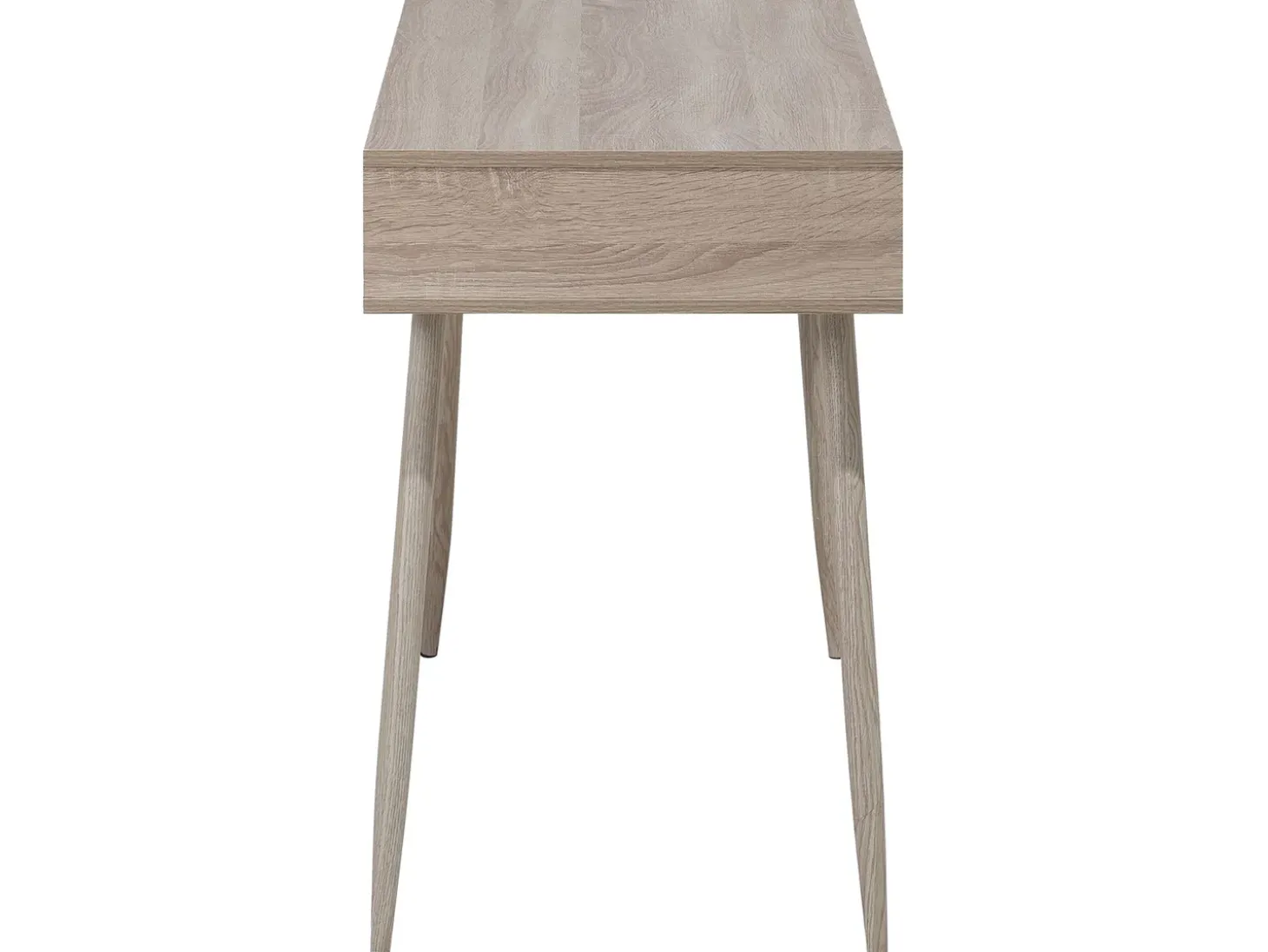 Outlet Biurko DEORA Jasnobrązowy 100 cm 48 cm z szufladami Dzieci Biurka Domowe|Biurka Dla Dzieci