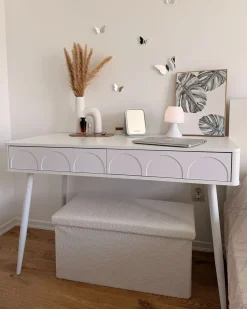 New Biurko ESLANE 120 cm 60 cm Dzieci Wszystkie Biurka|Biurka Domowe